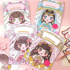 Princess Dress Up Party Sticker