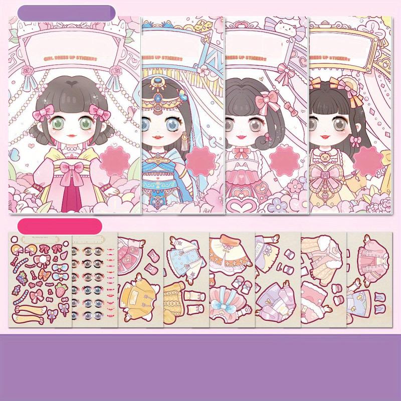 Princess Dress Up Party Sticker