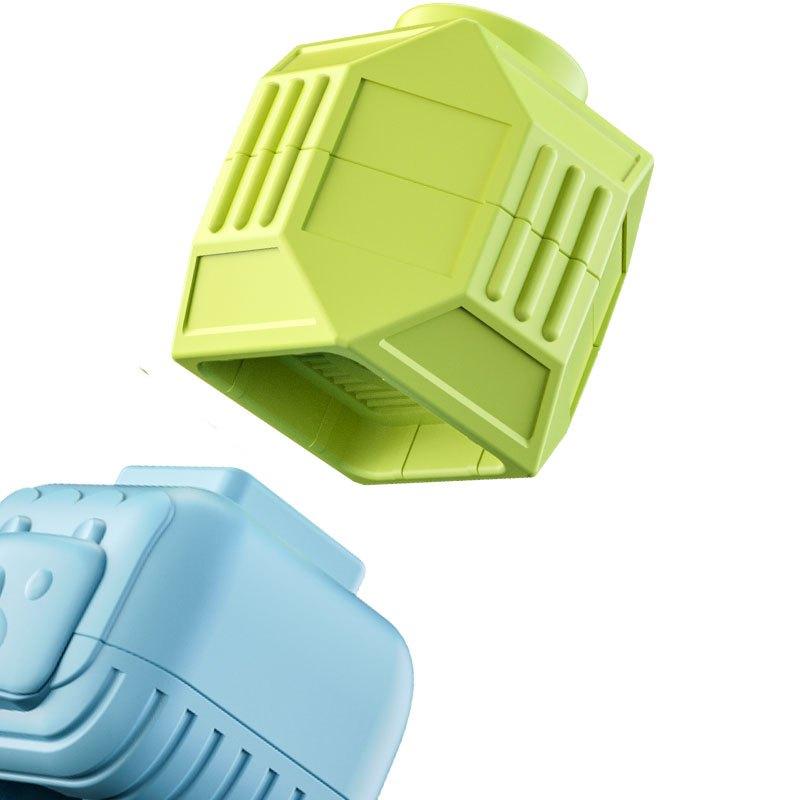6 Piece Montessori Shape Sorter: Easter Gift for 1 Year Olds
