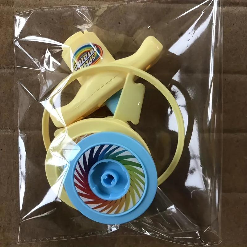 Spinning Tops Set Launch Flying Saucer & Disc Toys For Kids Outdoor Fun