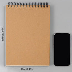 Hard Shell Coil Sketch Book 16k Watercolor Book