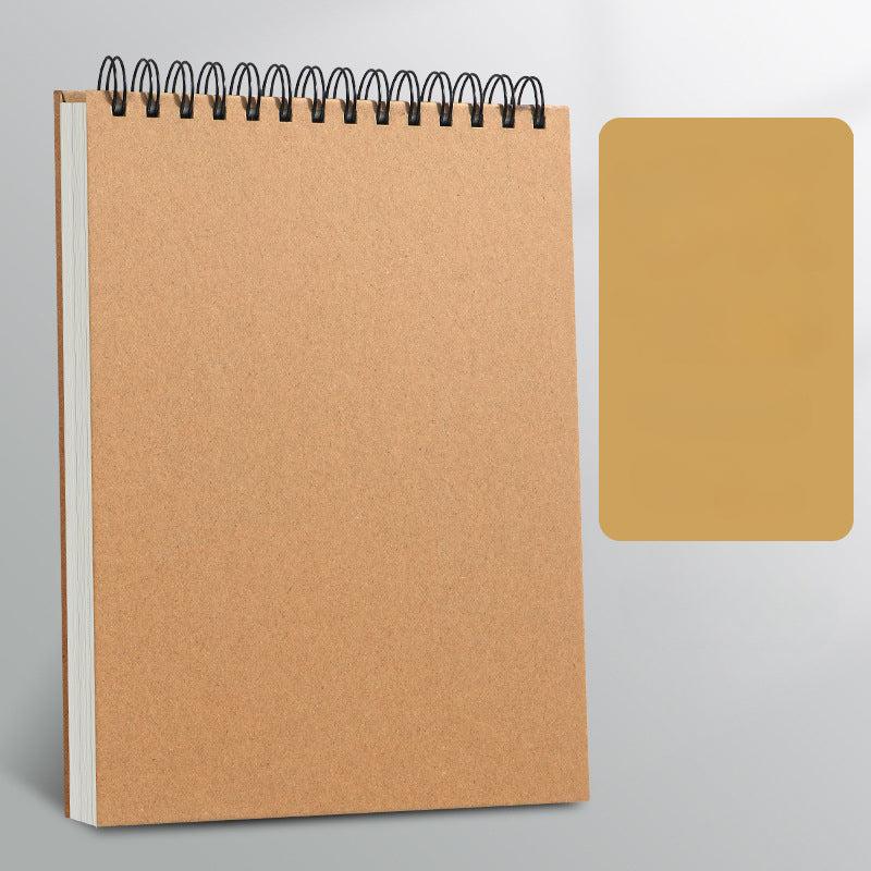 Hard Shell Coil Sketch Book 16k Watercolor Book