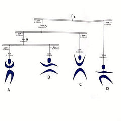 Montessori Dancing Little Man Baby Hanging Toys DIY Material