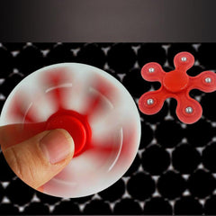 10pcs Kids Finger Spinning Top Toy Five Beads Vent Decomp