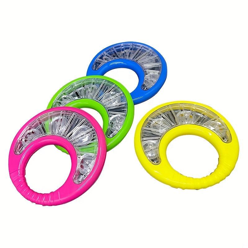 Kids Hand Grip Rattle Percussion Bracelet Bell