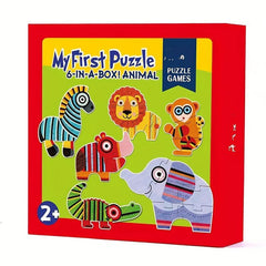 Children's Fun Large Puzzle Toys - Animal and Transportation Models