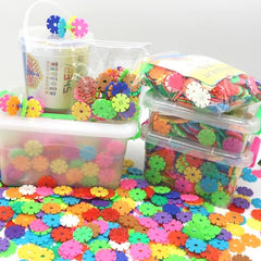100-300pcs Baby Puzzle Building Blocks Set