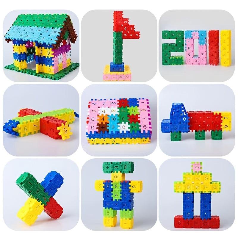 Kids Digital Building Block Puzzles Toy 3+ Years