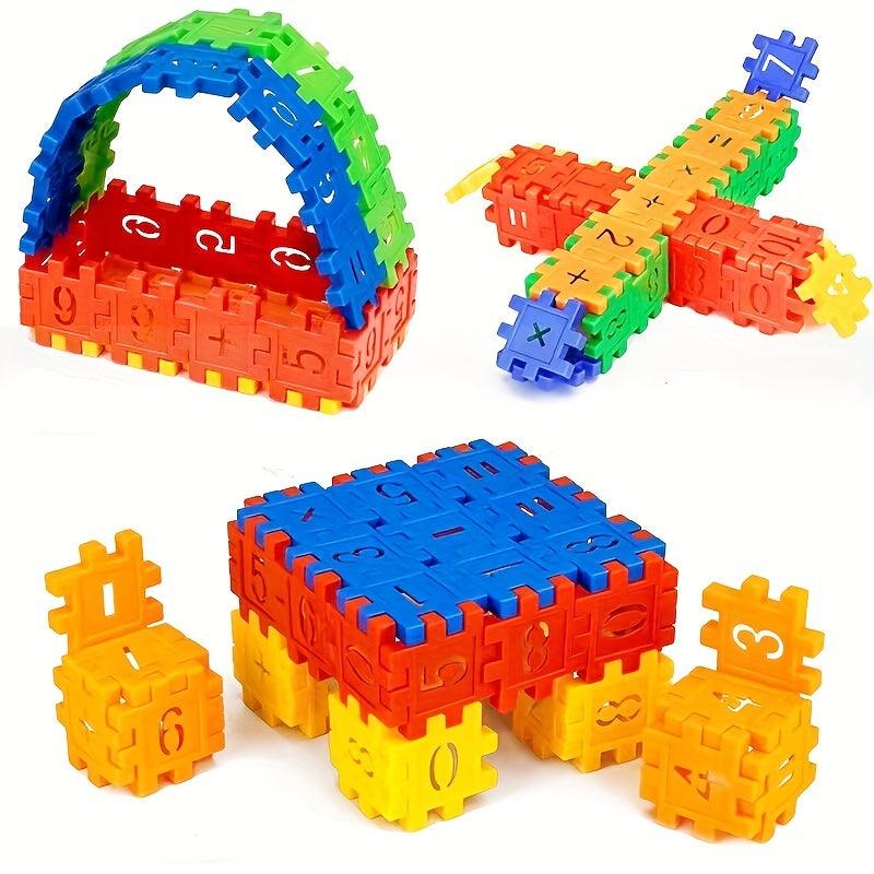 Kids Digital Building Block Puzzles Toy 3+ Years