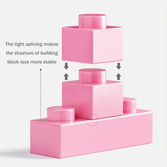 402 Piece Light Up Building Blocks Bear Educational Birthday Gift