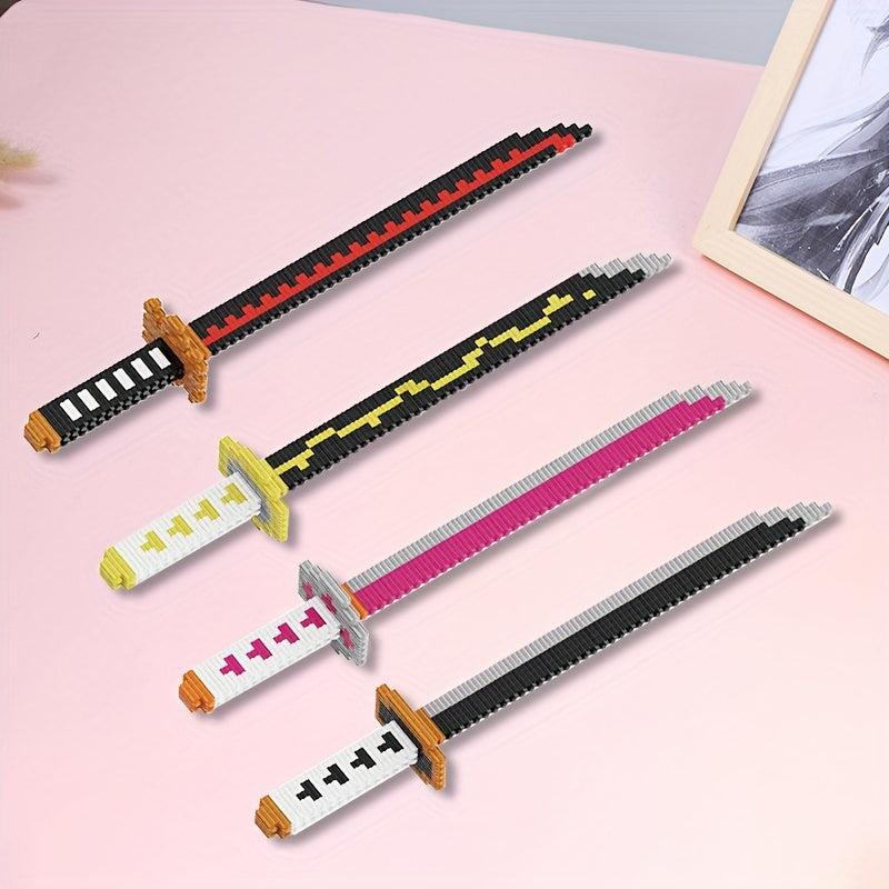 600pcs Weapon Model Building Block Toy DIY Educational Toy