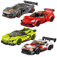 Kids Educational Block Cars for Halloween, Thanksgiving, Christmas