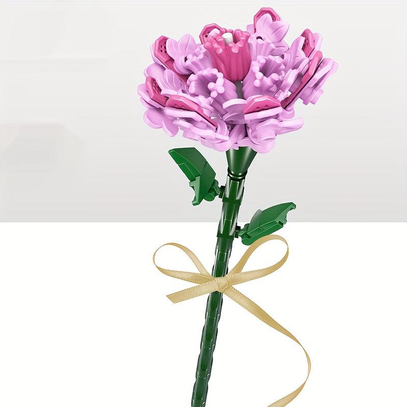 DIY Flowers Bouquet Sets Mini Artificial Flowers Building Blocks