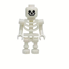 Mini Dolls and Building Blocks Puzzles: Fun Skeleton and Bone Figures