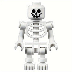 Mini Dolls and Building Blocks Puzzles: Fun Skeleton and Bone Figures