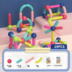 Magnetic Building Blocks Toy Construction Set for Kids