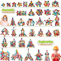 Magnetic Building Blocks Toy Set For Kids Halloween Thanksgiving Christmas Gift