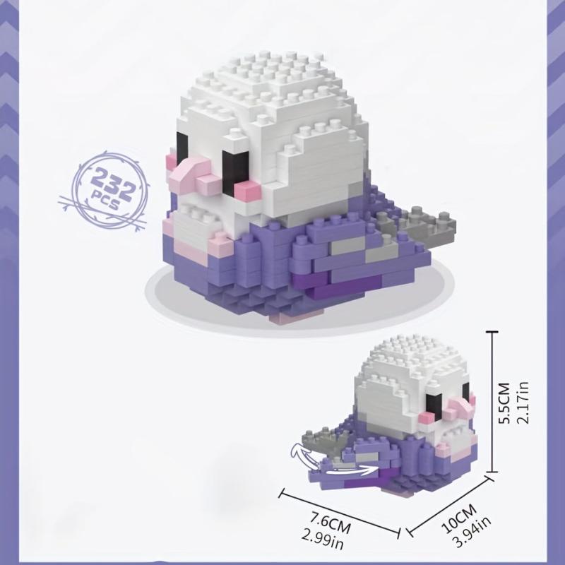 Mini Bird Building Kits Micro Particle Building Blocks Educational Toy