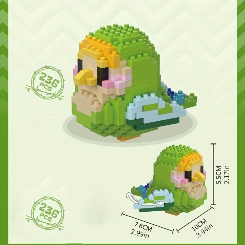 Mini Bird Building Kits Micro Particle Building Blocks Educational Toy