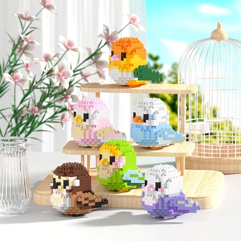 Mini Bird Building Kits Micro Particle Building Blocks Educational Toy