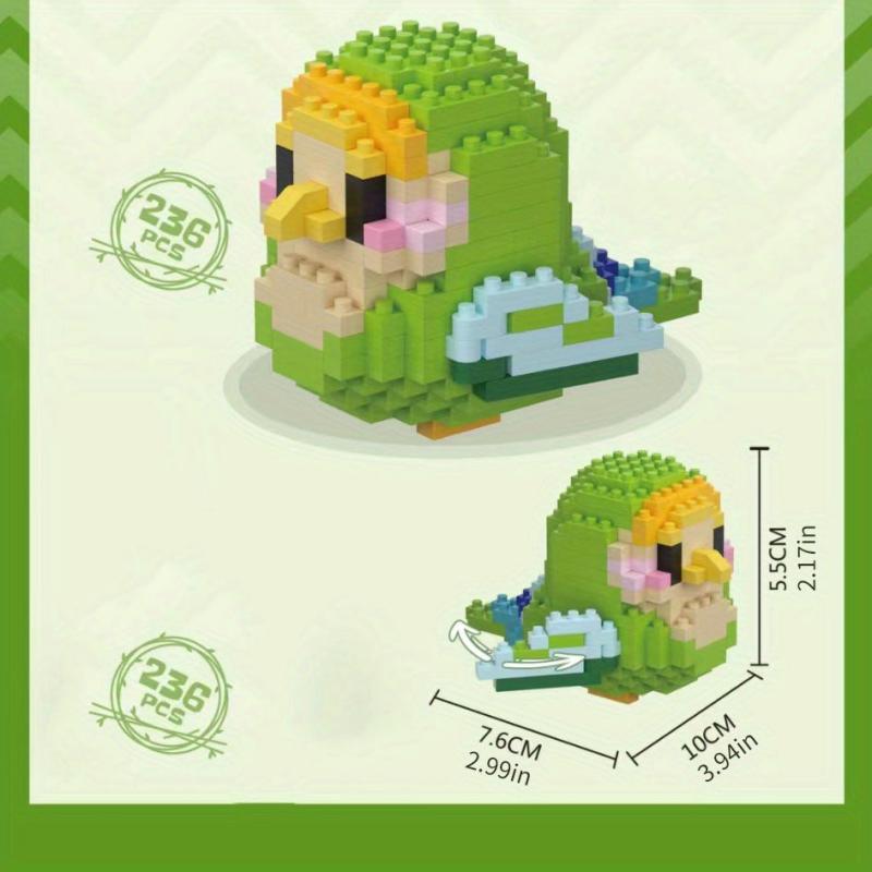 Mini Bird Building Kits Micro Particle Building Blocks Educational Toy