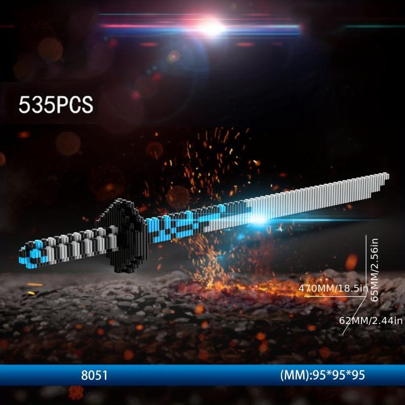 539pcs Samurai Soul Sword Building Blocks Toy