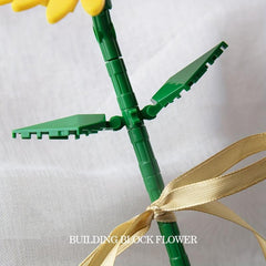 Flower Bouquet Building Blocks Home Decor Birthday