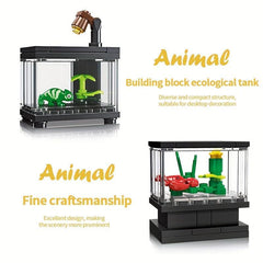 Fish Tank Decoration Toys Animal Observation Box Assembled Educational