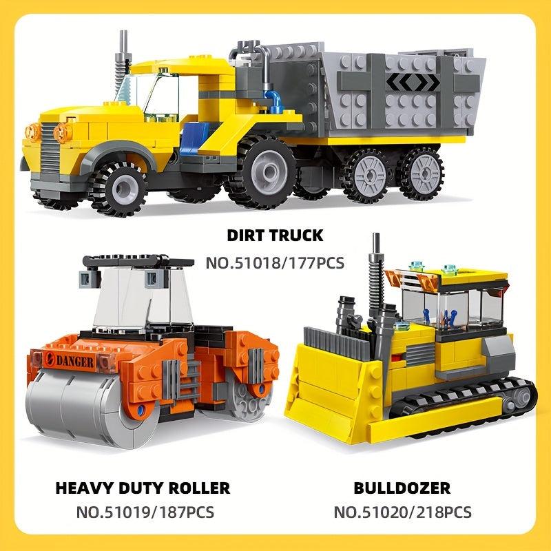 177pcs City Global Engineering Series Construction Toy Set