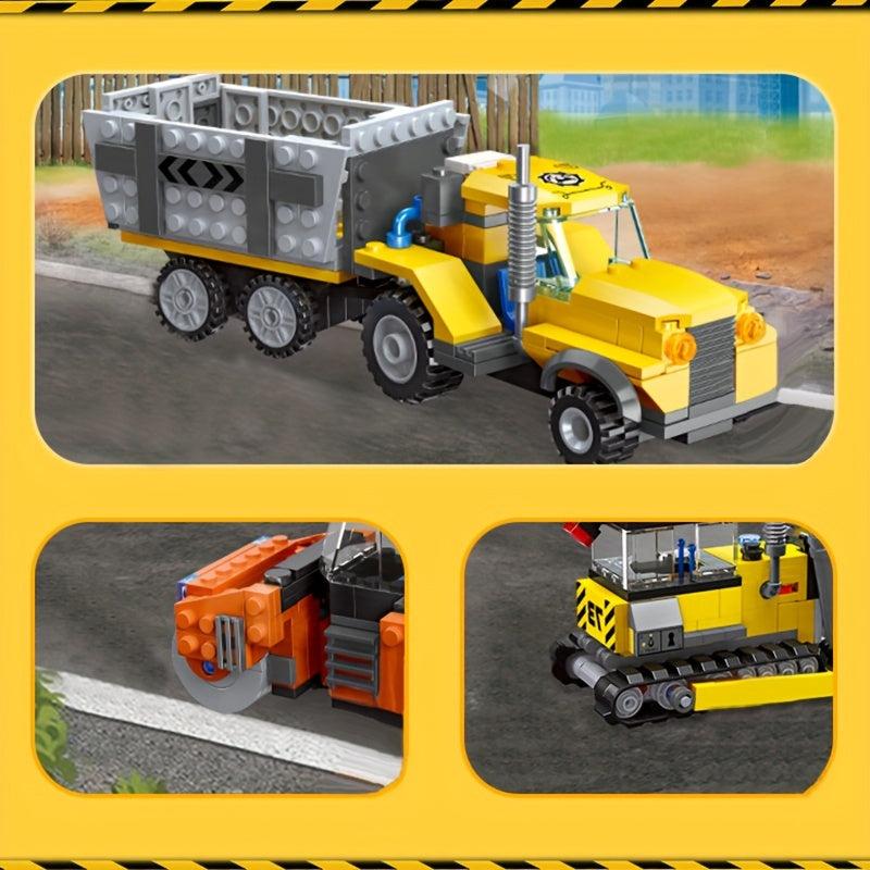 177pcs City Global Engineering Series Construction Toy Set