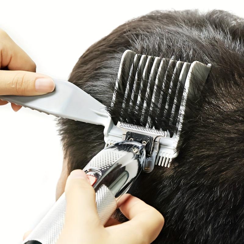 2Pcs Men's Barber Comb Heat Resistant Clipper Comb