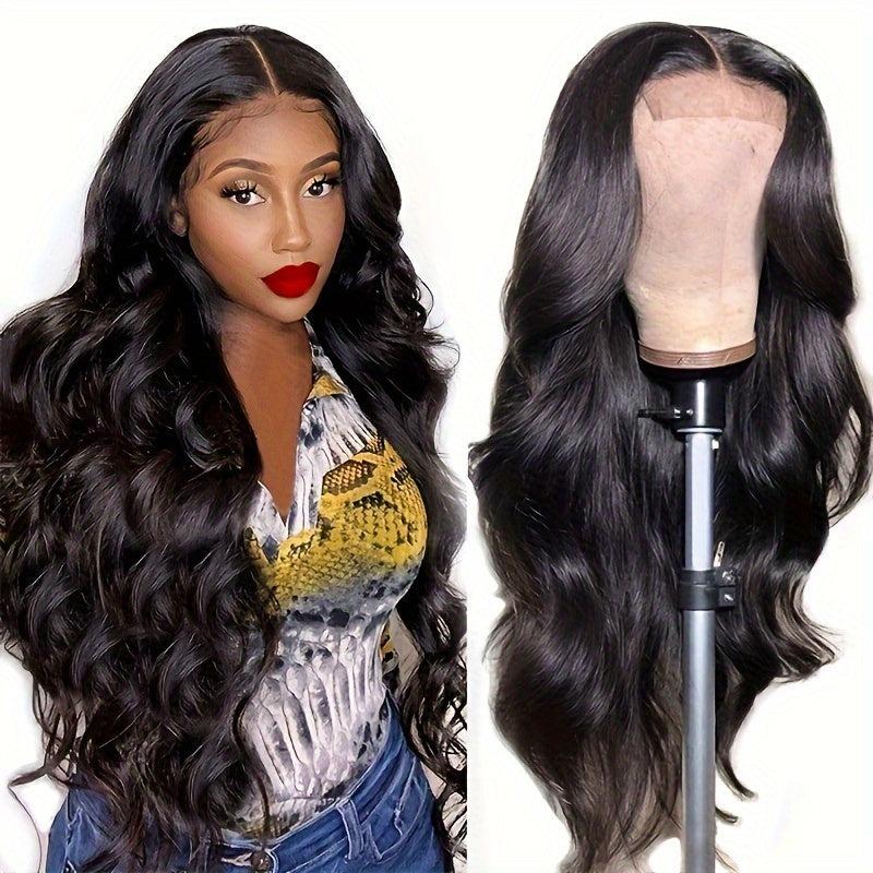 Natural Long Curly Wig Breathable Synthetic Fiber Wig for Women Party Cosplay