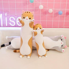 Long Strip Cat Pillow Doll Cloth Doll
