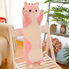 Long Strip Cat Pillow Doll Cloth Doll