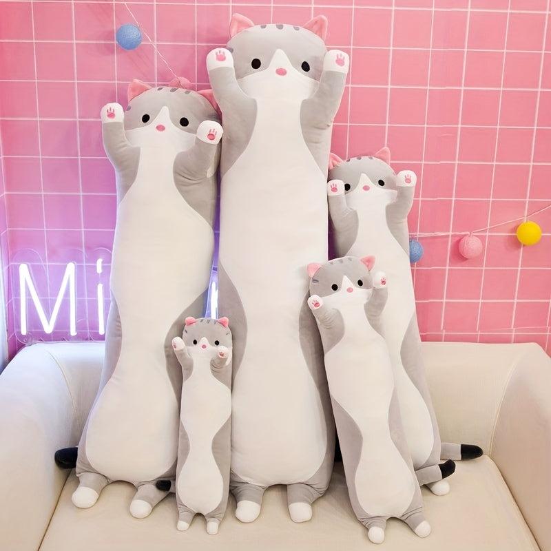Long Strip Cat Pillow Doll Cloth Doll