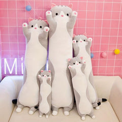 Long Strip Cat Pillow Doll Cloth Doll