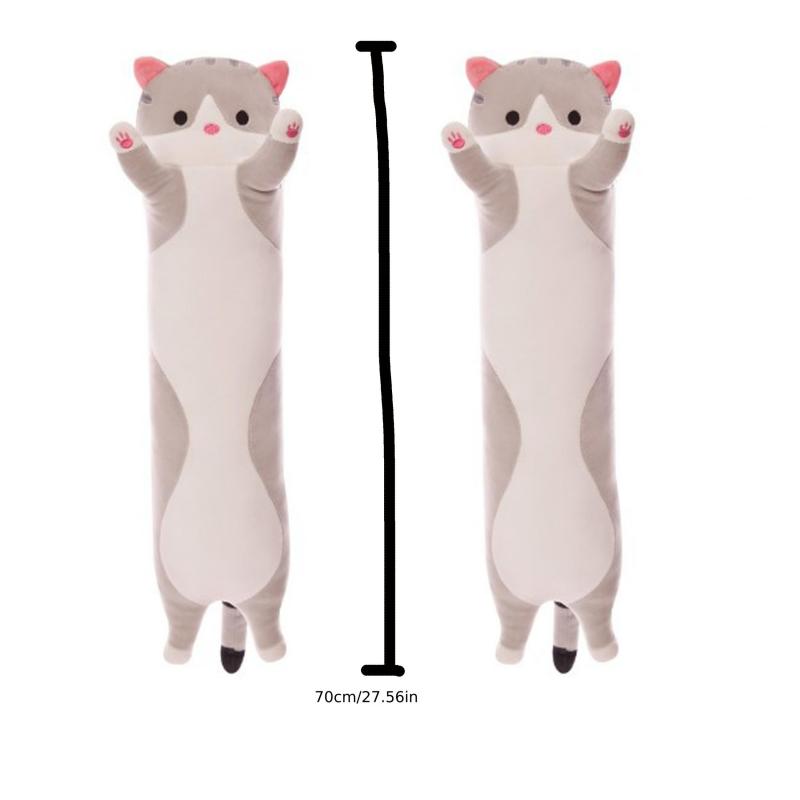 Long Strip Cat Pillow Doll Cloth Doll