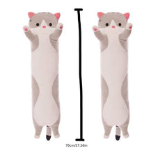 Long Strip Cat Pillow Doll Cloth Doll