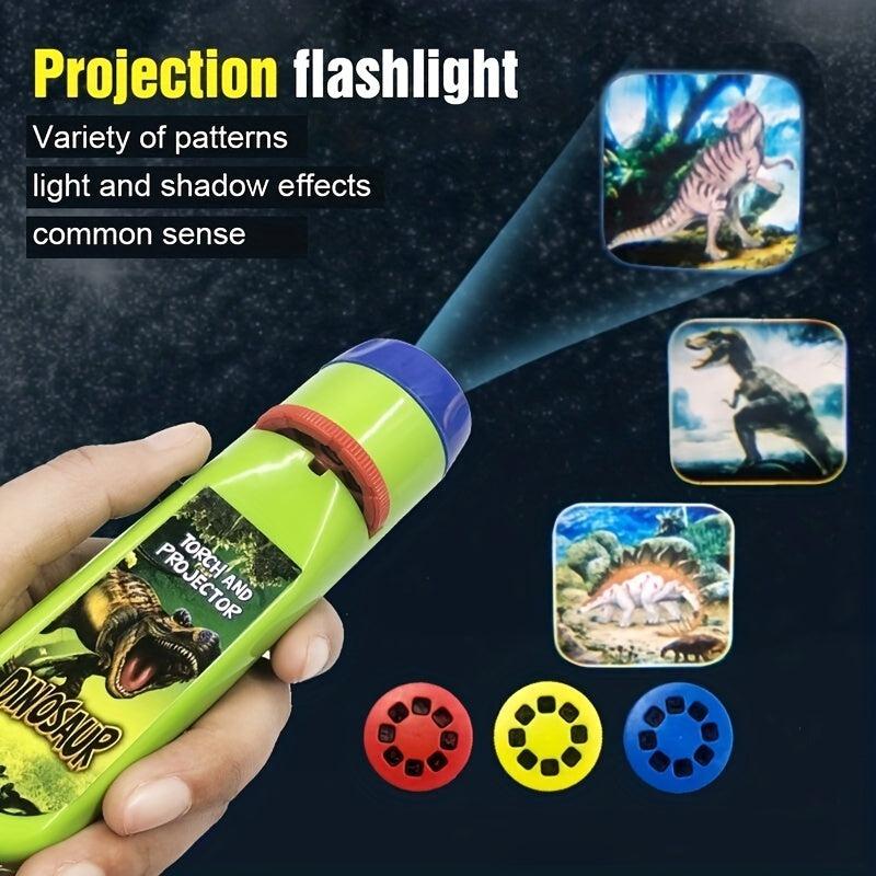 Dino Projector Torch Light Educational Gift for Kids