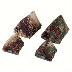 Colorful Military Tent Building Set