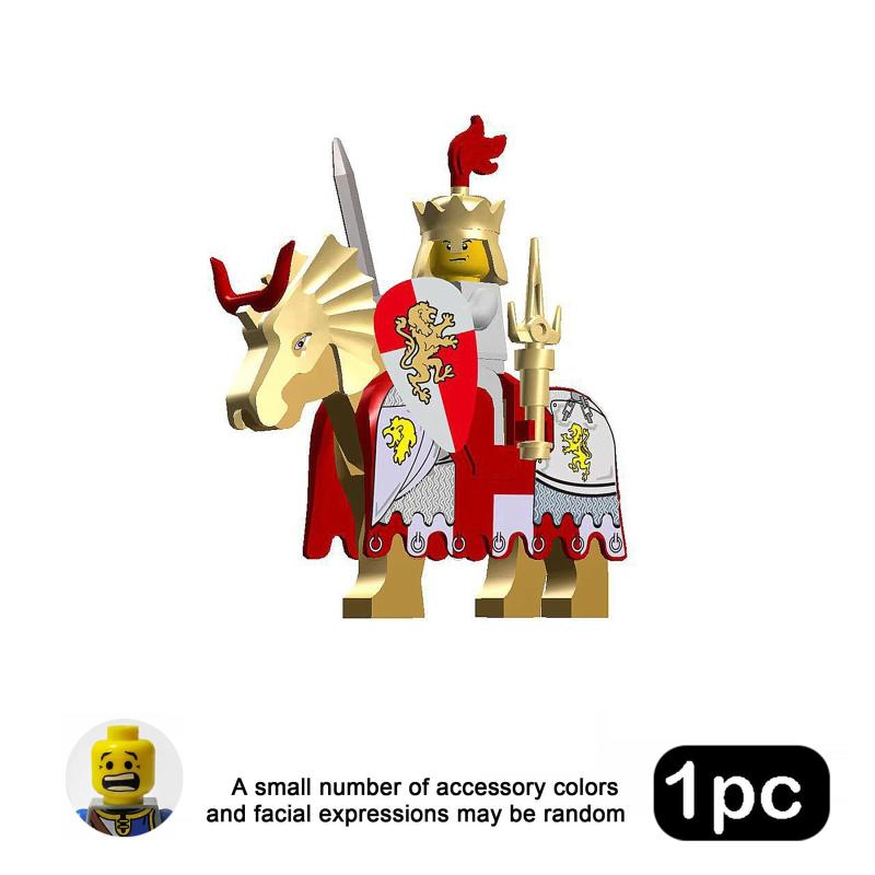 Knights Corps Battle Horse Set with Sword Shield