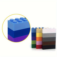60pcs 1x4 Brick Building Blocks Multiple Colors DIY Refill Pack