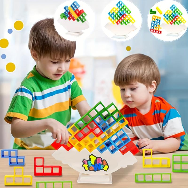 Balanced Toy Building Block Party Game 16 Blocks