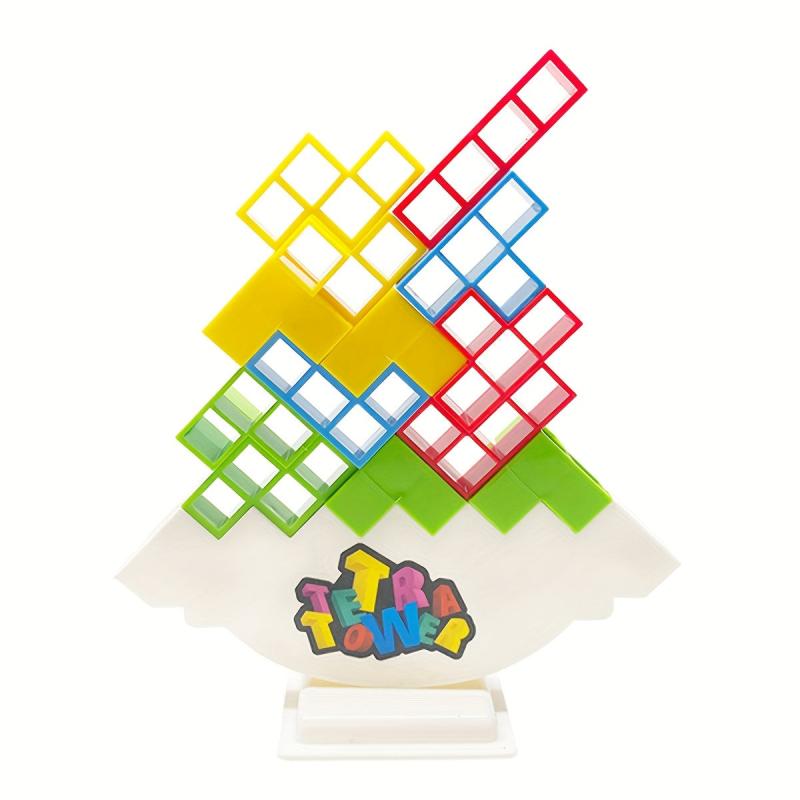 Balanced Toy Building Block Party Game 16 Blocks