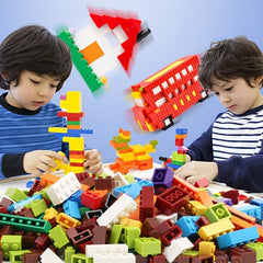 500pcs Building Blocks DIY Bricks Small Size Assembly Models Educational Toys