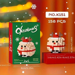 Christmas Series Building Blocks DIY Year Gift Toys