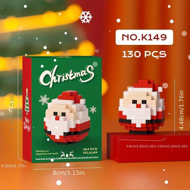 Christmas Series Building Blocks DIY Year Gift Toys