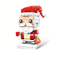 Christmas Toy Elk Snowman Building Blocks Halloween Dolls