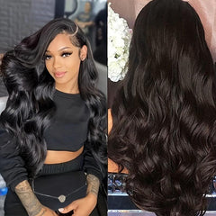 45cm Long Wavy Synthetic Wig for Daily Party Cosplay