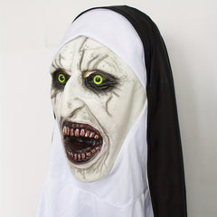 Nun Scary Mask Men's Dress Up Costume Mask for Halloween
